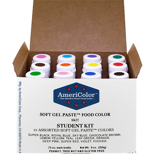 Americolor Gel Paste Color Chart