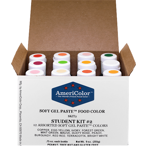 .75 oz Soft Gel Paste 12 Color Student Kit 2
