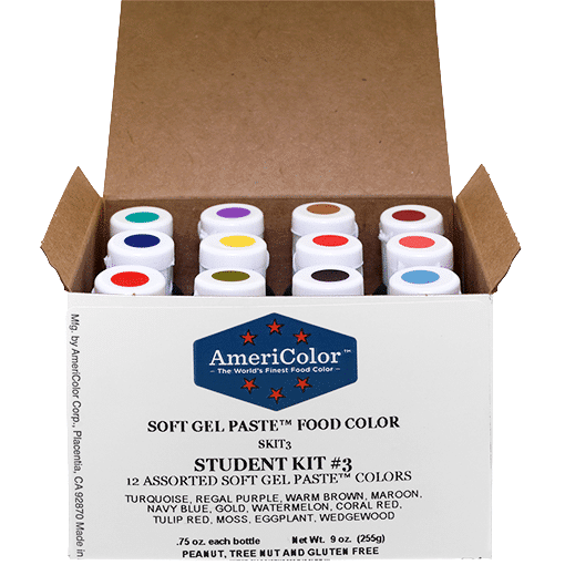 .75 oz Soft Gel Paste 12 Color Student Kit 3